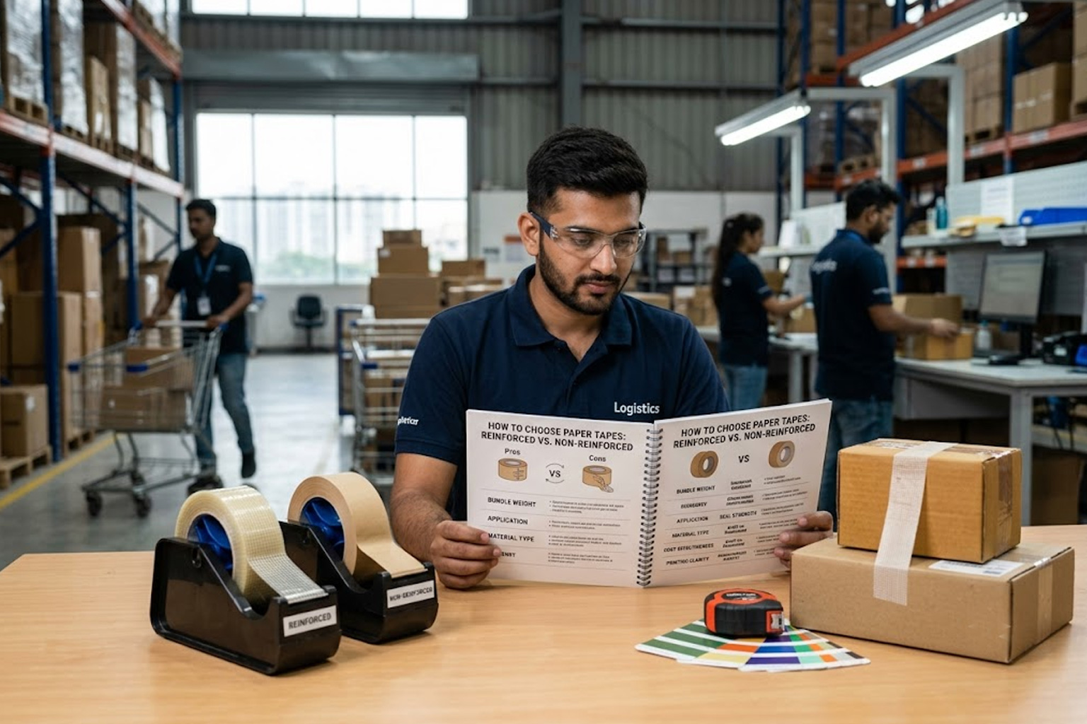 How to Choose Between Reinforced and Non-Reinforced Paper Tapes
